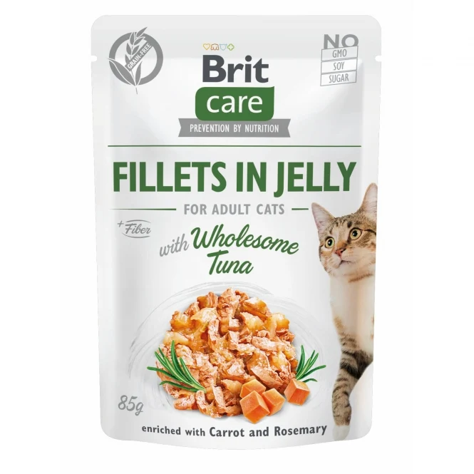 Brit Care Cat PB Fillets in Jelly