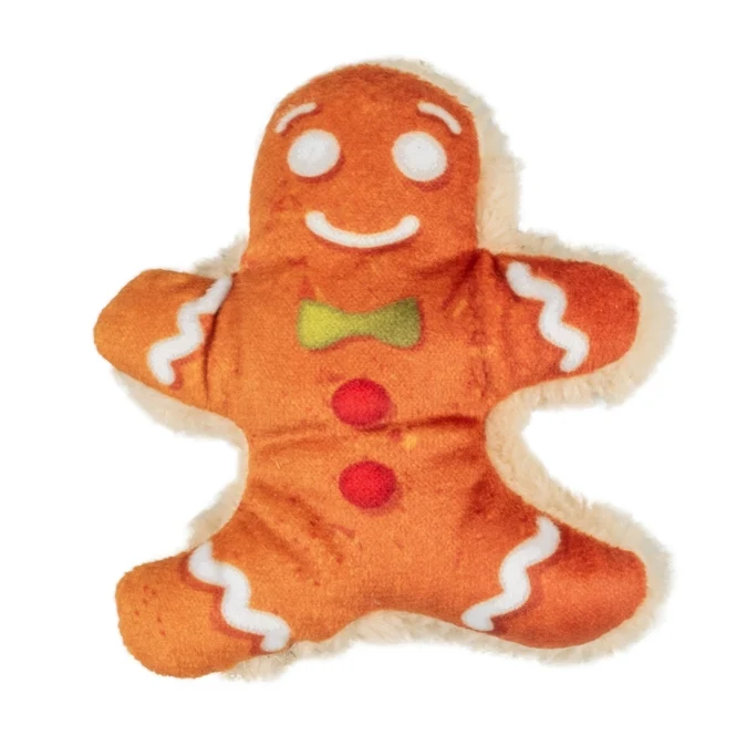 Duvoplus Xmas Fluffy Lebkuchenmann mit Catnip