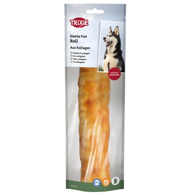 Trixie Denta Fun Roll aus Kollagen
