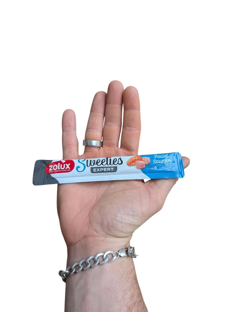 Zolux Sweeties Expert Creamy Stick Lax/Kyckling