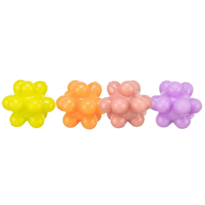Trixie 4 Noppenbälle aus Gummi