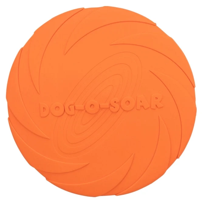 Trixie Dog Disc Naturgummi-Frisbee, schwimmend