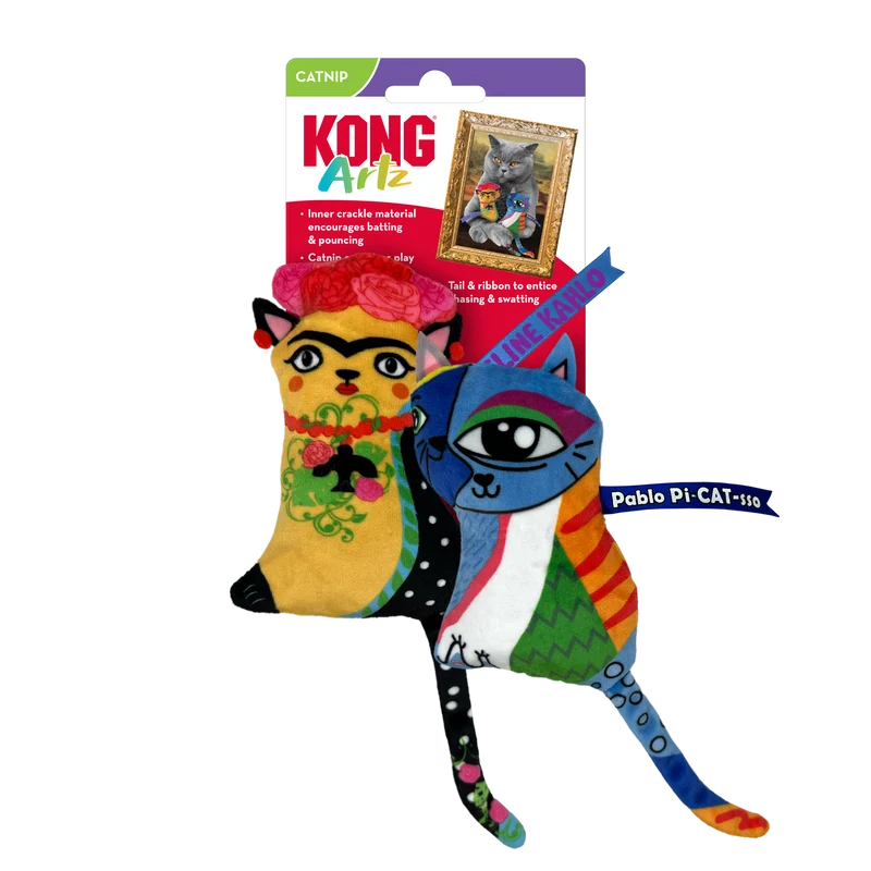 KONG Artz Kahlo / Picasso 2-pk -Feb