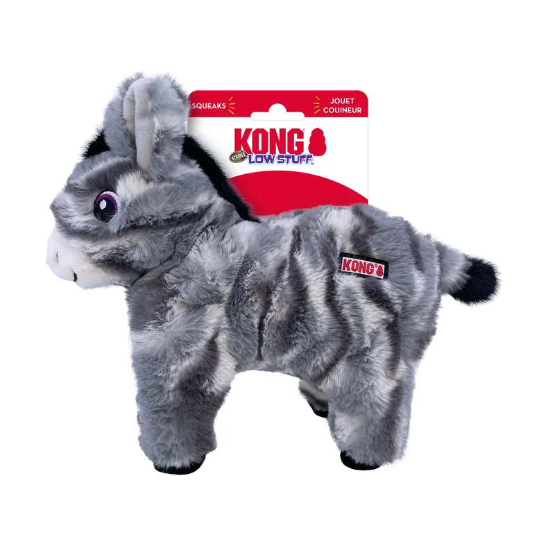 KONG Low Stuff Stripes Donkey - Jan