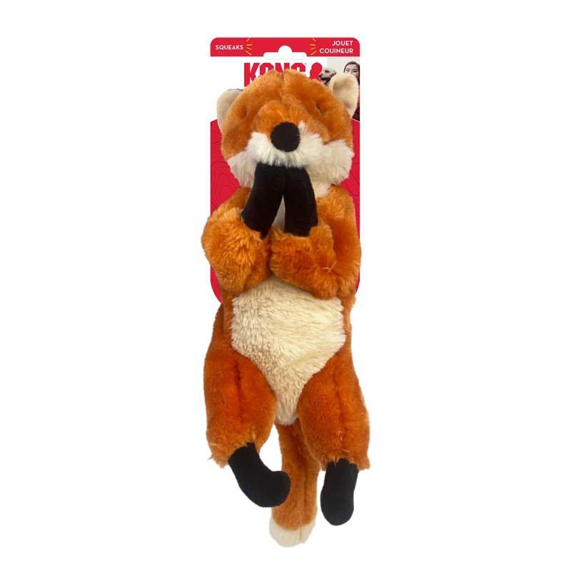 KONG Wild Low Stuff Fox