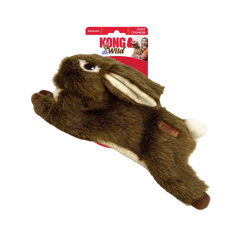KONG Wild Low Stuff Rabbit