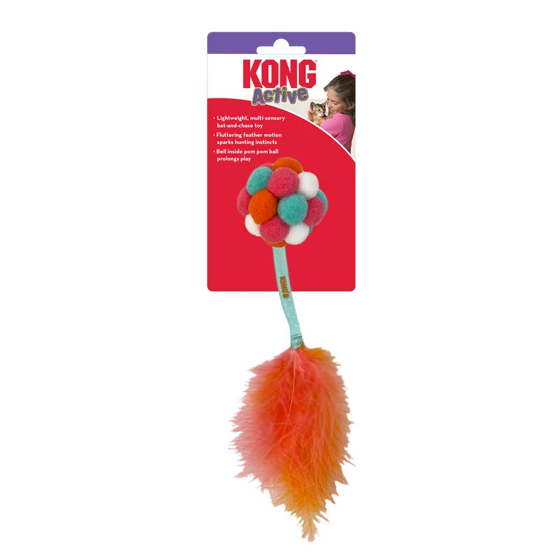 KONG Cat Active Bubble Ball Assorted Jan