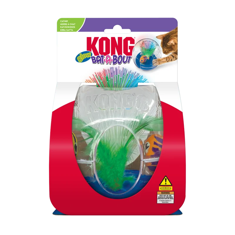 KONG Bat-A-Bout Glow Aquarium EU Oct