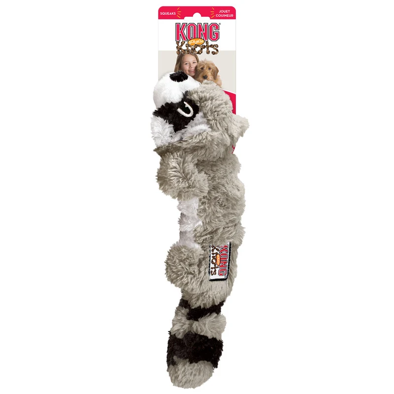 KONG Scrunch Knots Racoon