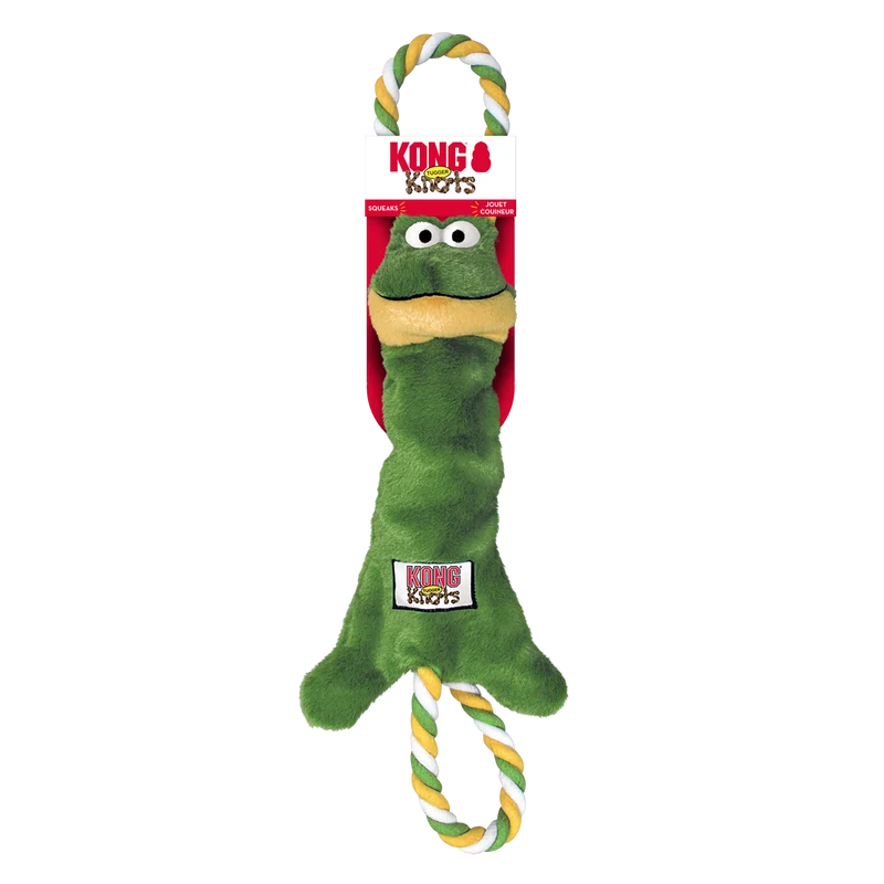 KONG TuggerKnots Frog