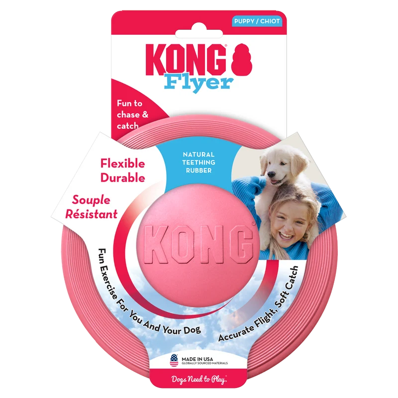 KONG Puppy Flyer /Pink