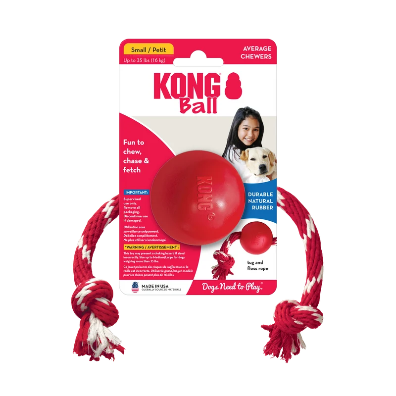 KONG Ball with Rope