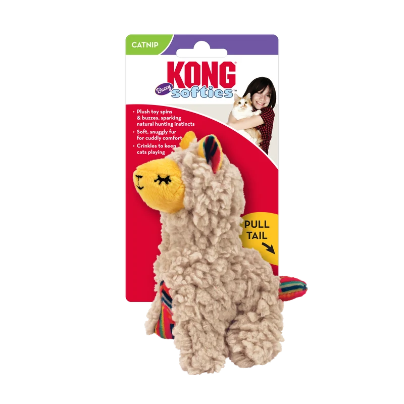 KONG Cat Softies Buzzy Llama