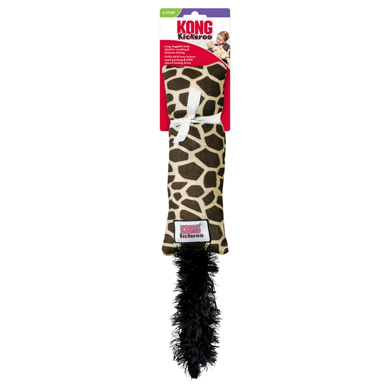 KONG Cat Kickeroo Pattern 1 Giraffe