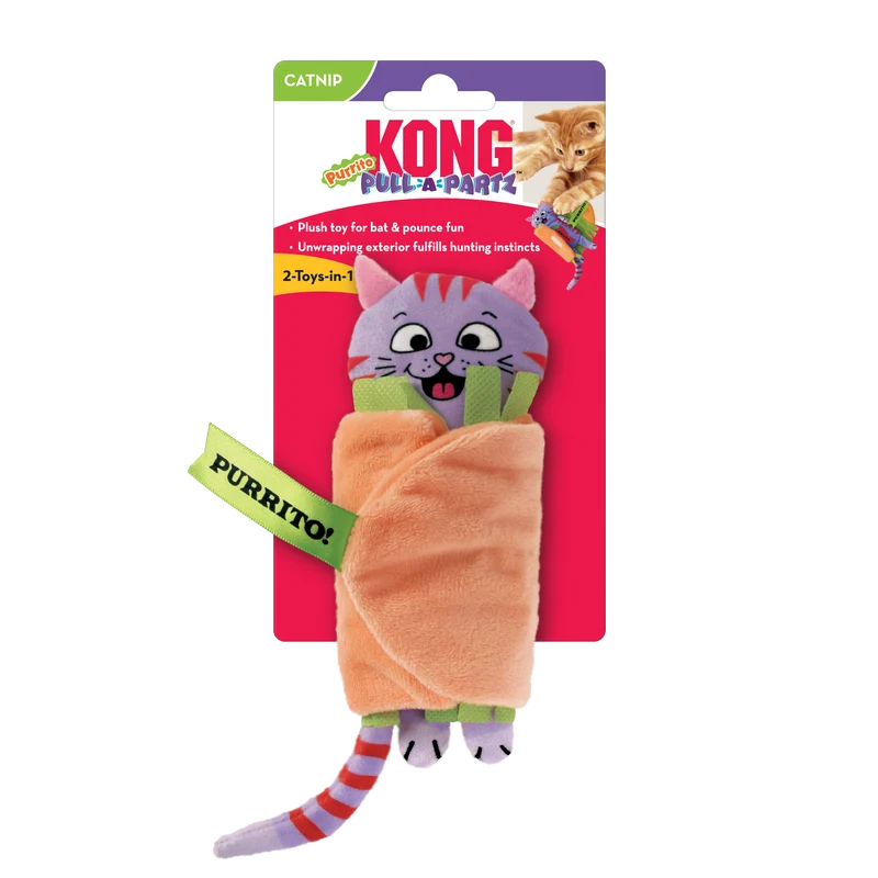 KONG Pull-A-Partz Purrito Jul