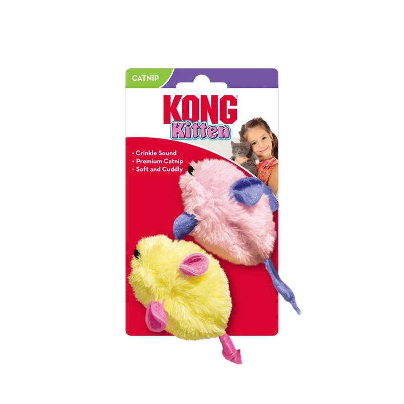 KONG Cat Kitten Mice 2pk