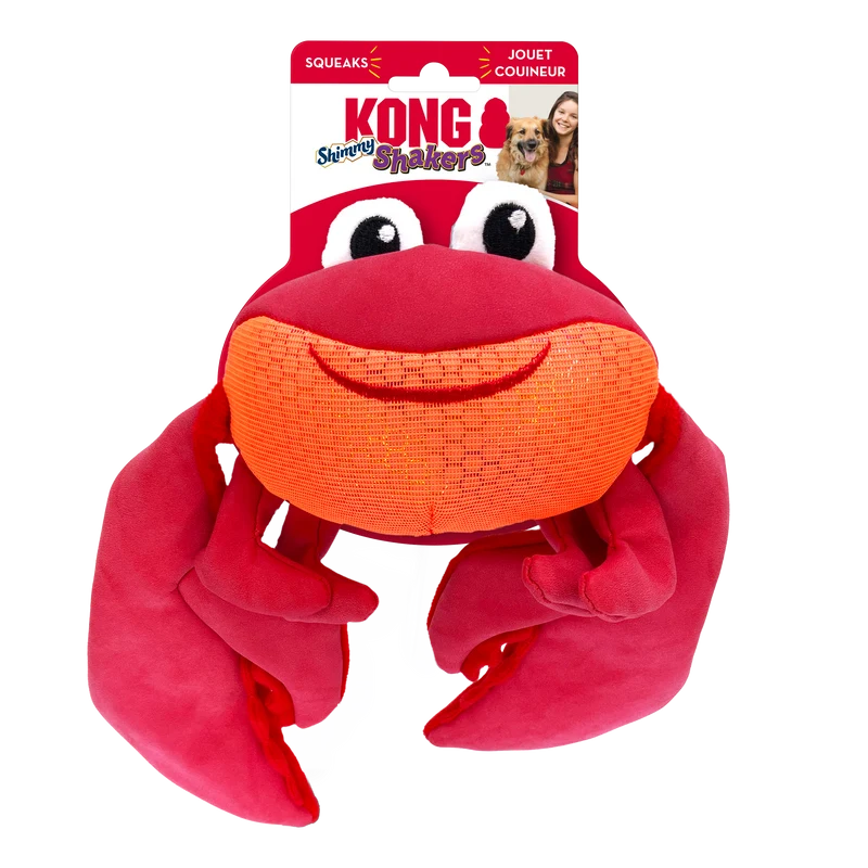 KONG Shakers Shimmy Crab
