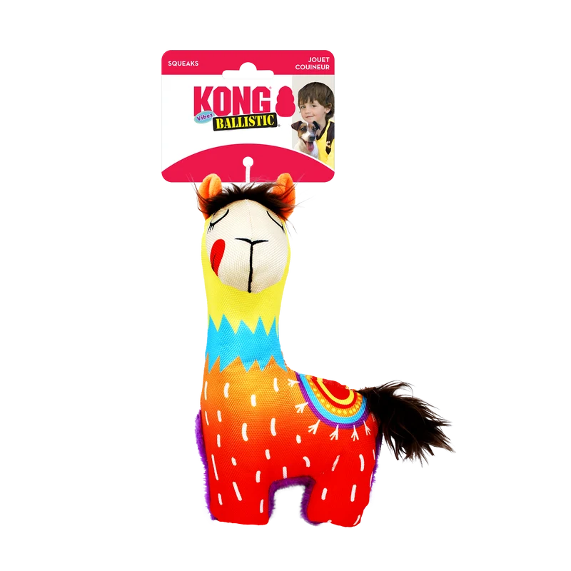 KONG Ballistic Vibez Llamas Assorted / Oct