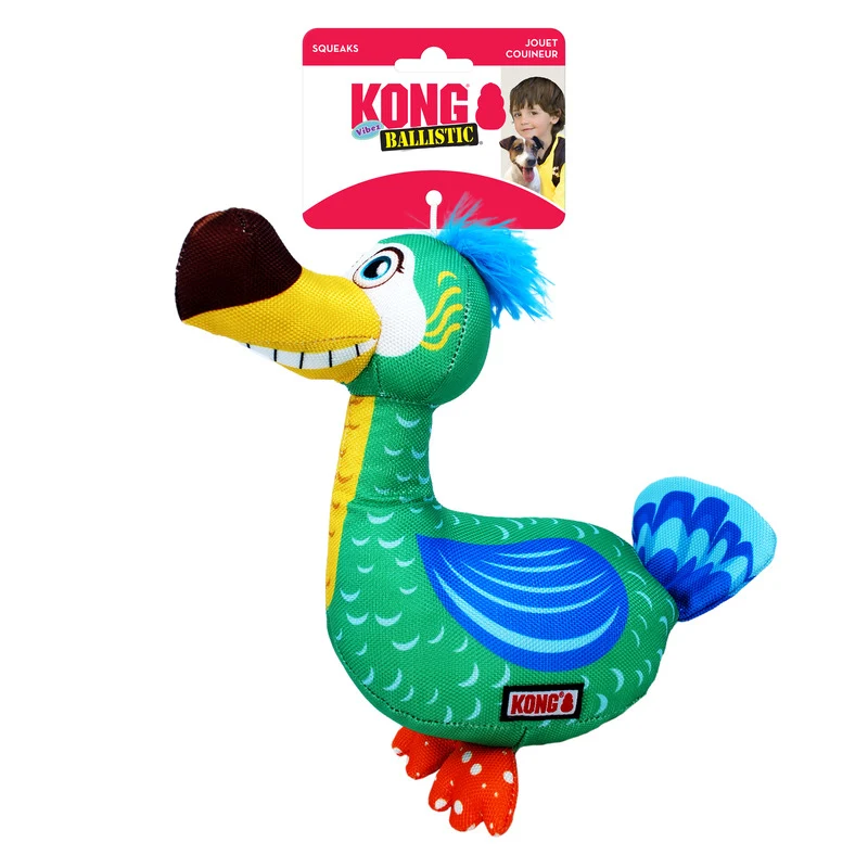 KONG Ballistic Vibez Birds Assorted / Oct