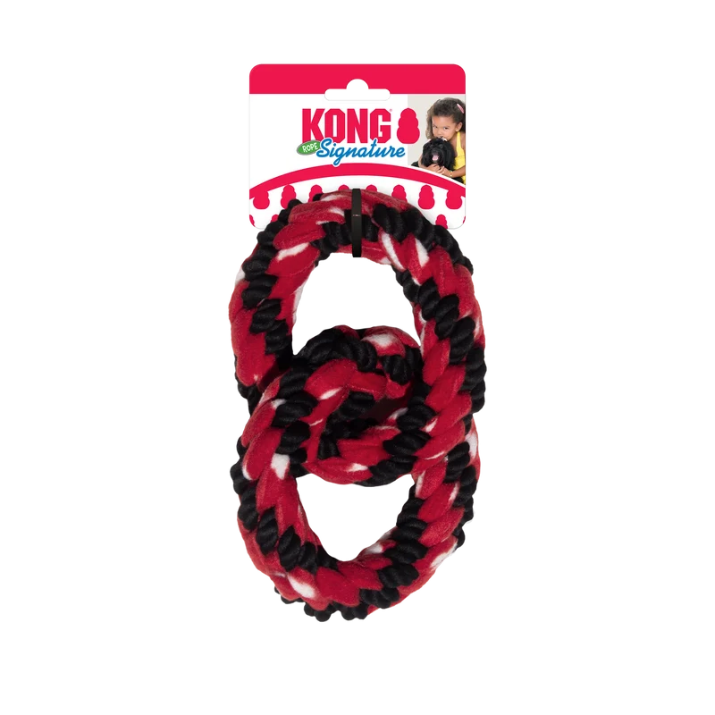KONG Signature Rope Double Ring Tug