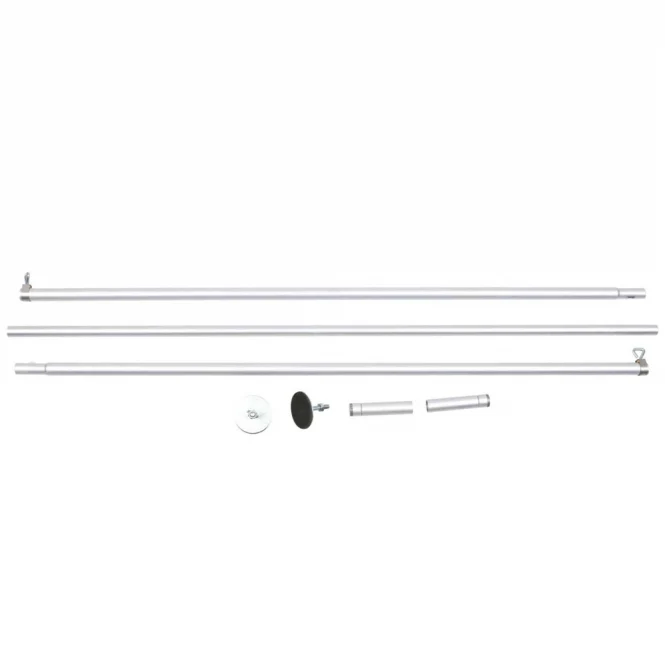 Trixie Netz-Spannstange, Aluminium, 1,28-3,25m