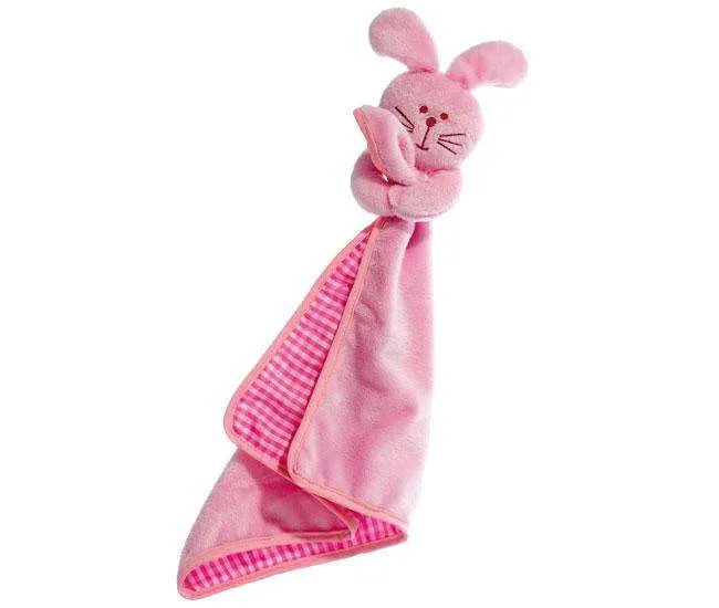 Karlie Welpenspielzeug & Kuscheldecke Kaninchen – Babyplüsch mit Squeaker