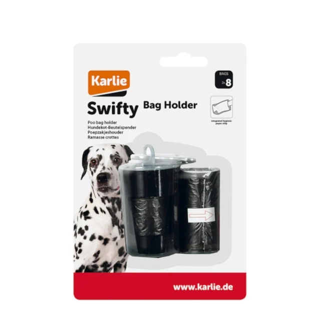 Karlie Swifty Hundekottüte mit Spender-Box – inkl. 2 Rollen