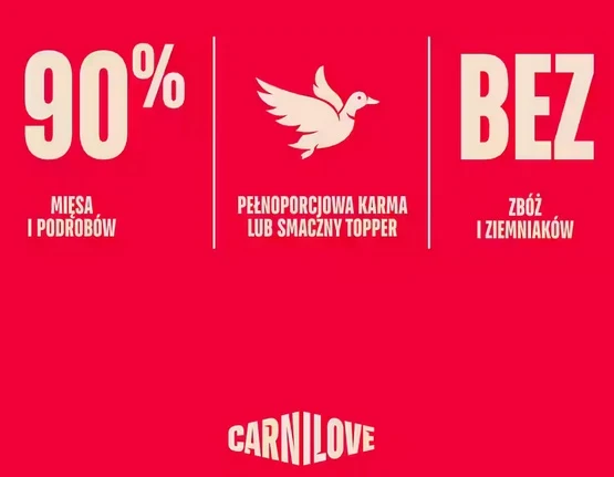 Carnilove Cat Duck - kaczka w sosie saszetka 85g