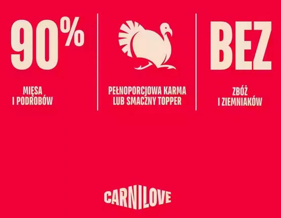 Carnilove Cat Turkey - indyk w sosie saszetka 85g