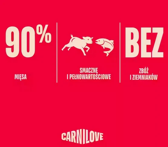 Carnilove Dog Jerky Lamb & Salmon - jagnięcina i łosoś 100g