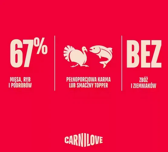 Carnilove Dog Salmon & Turkey Adult - łosoś i indyk puszka 400g