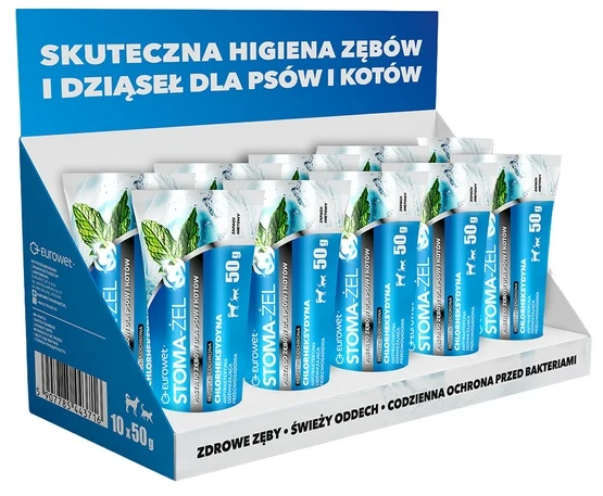 Stoma-żel miętowy - pasta do pielęgnacji uzębienia psów i kotów tubka 50g