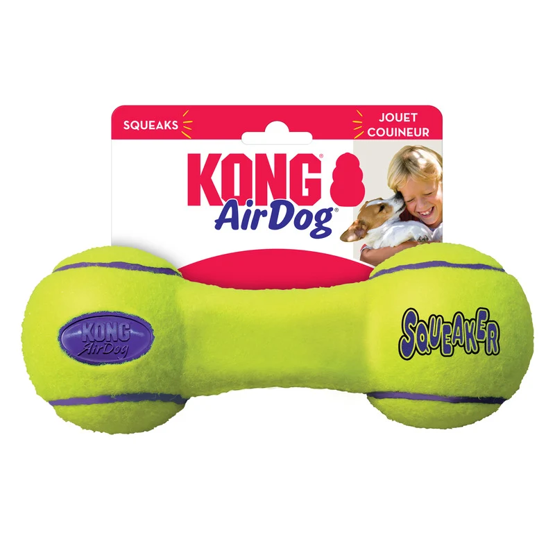 KONG Air Squeaker Dumbbell