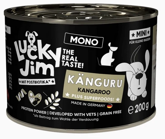 Lucky jim mono mini - kangur dla małych psów - 200 g
