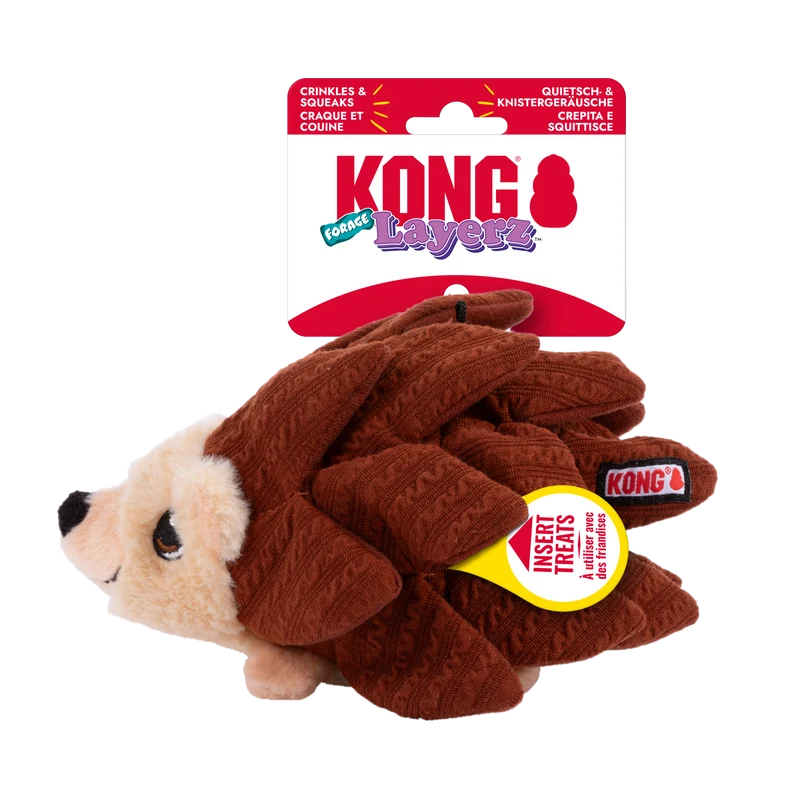 KONG Layerz Forage Hedgehog