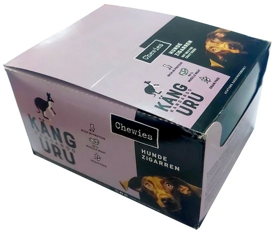 Chewies Hundezigarren Kanguru - kangur BOX 50x25g