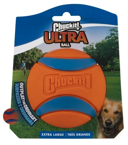 Chuckit! ultra ball - sprężysta piłka do aportowania dla aktywnych psów - xl 9 cm