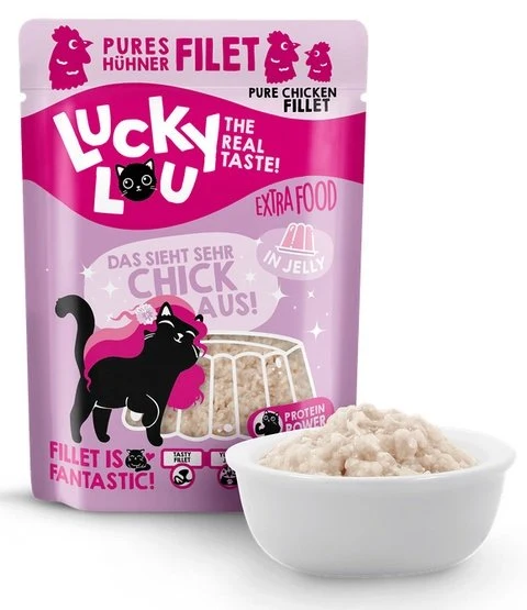 Lucky Lou Extrafood kurczak w galaretce - czysty filet bez zbóż