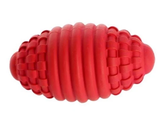 Dingo twarda guma tpr - rugby z piszczałką dla aktywnych psów - 14,5 cm