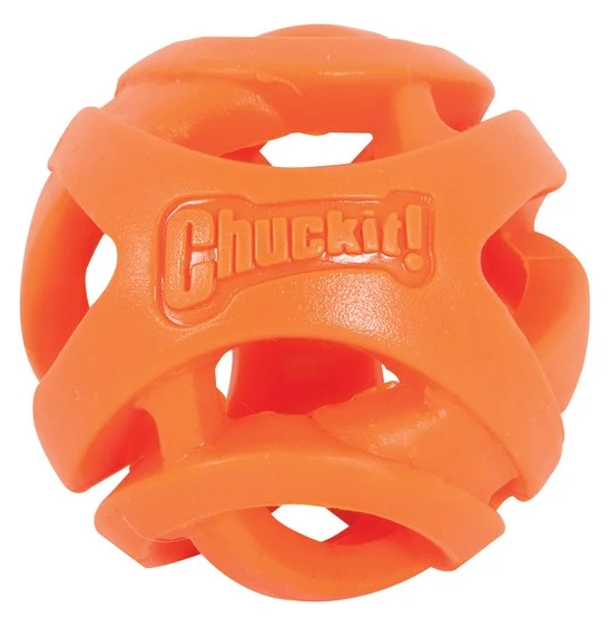 Chuckit! breathe right ball - ażurowa piłka ułatwiająca oddychanie podczas aportu - 6,5 cm