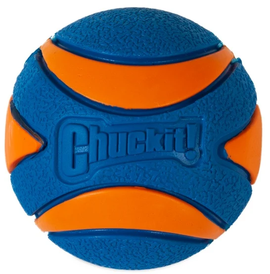 Chuckit! ultra squeaker ball medium - wytrzymała piłka z piszczałką do aportowania - 6,5 cm
