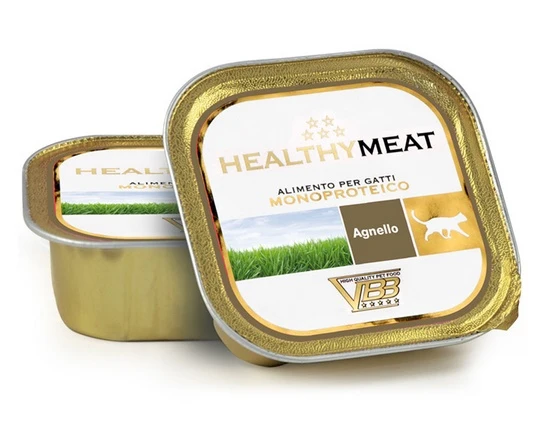 Healthy Meat kot mono jagnięcina - monoproteinowa tacka 90 g