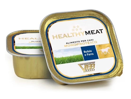 Healthy Meat Pies Mono bawół i orkisz 150 g - monoproteinowa tacka dla dorosłych psów