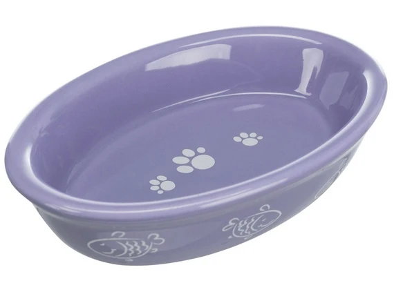 Trixie miska ceramiczna dla kota 0,2 l - łatwa do mycia w zmywarce