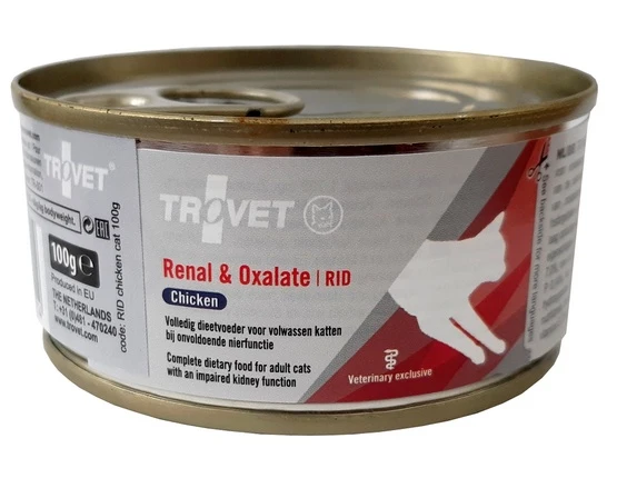 Trovet RID renal & oxalate dla kota - wsparcie nerek i dróg moczowych