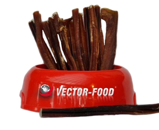 Vector-Food penis wołowy "York" 8–11 cm - twardy, naturalny gryzak