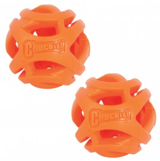 Chuckit! Breathe right ball small 2pak - ażurowa piłka ułatwiająca oddychanie podczas aportu