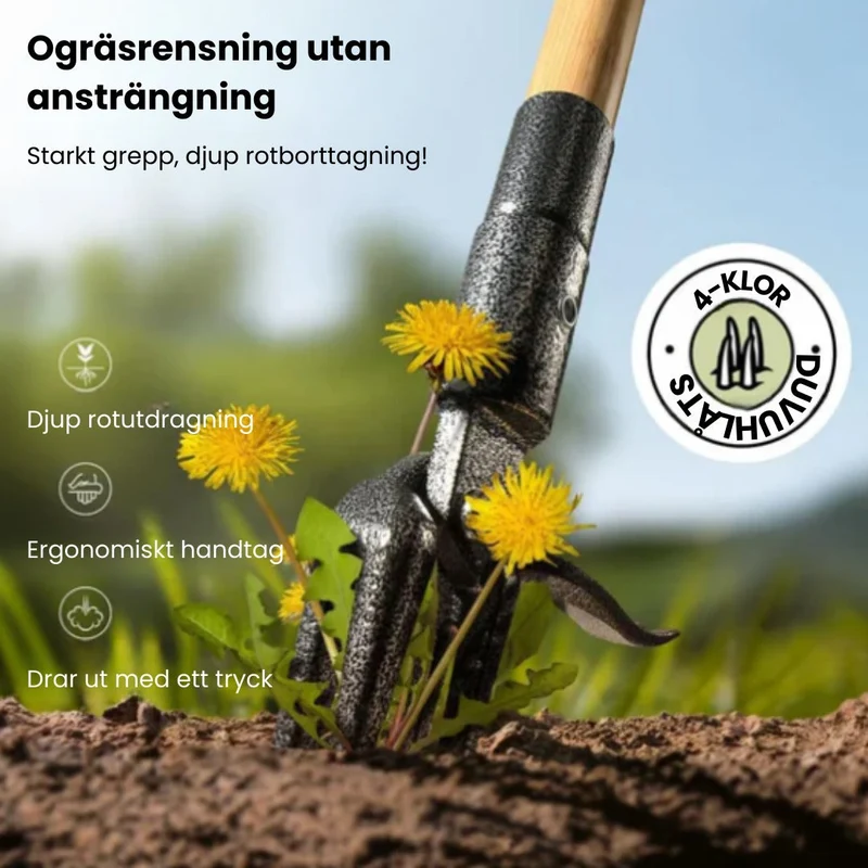 RootRipper™ - Enkel ogräsrensning