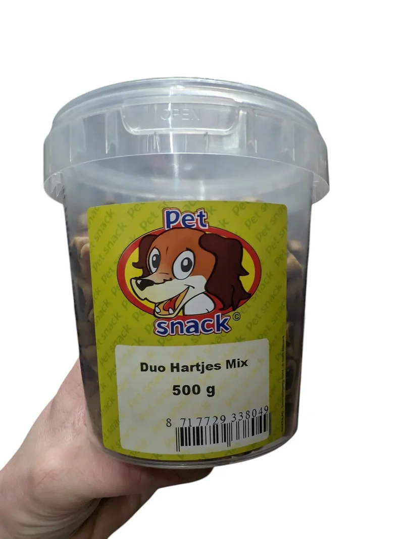 Petsnack Duo Hjärtan Mix