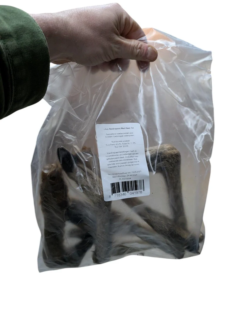 Husdjurssnack Hjortben Med Hår